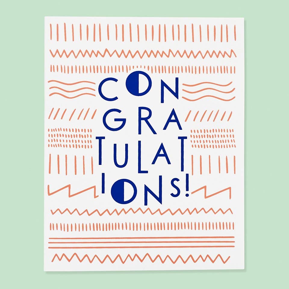 The Good Twin | Modern Congrats Card
