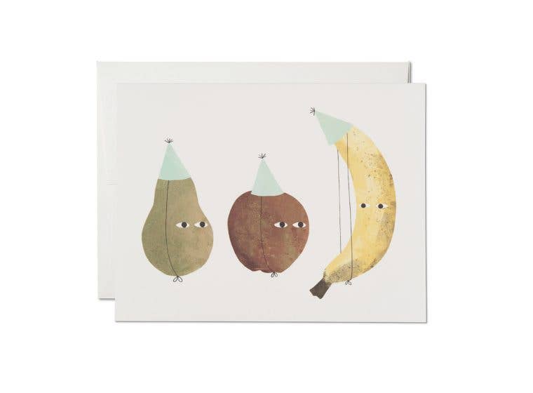 Fruit Party birthday greeting card | Red Cap Cards