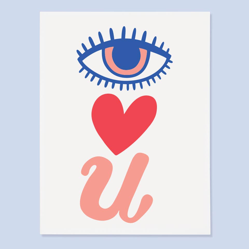 The Good Twin | Eye Heart U Card