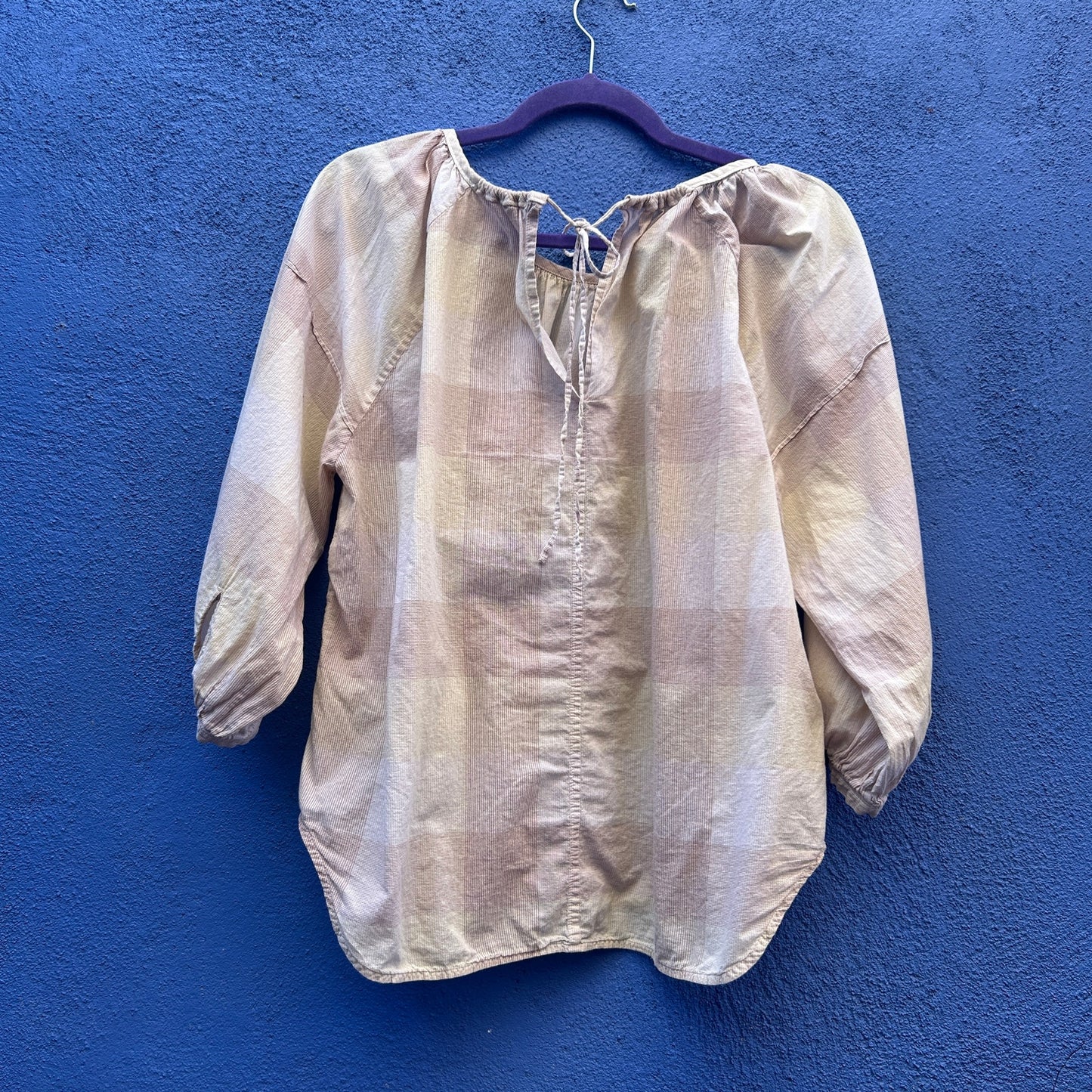 everlane balloon sleeve lightweight cotton top