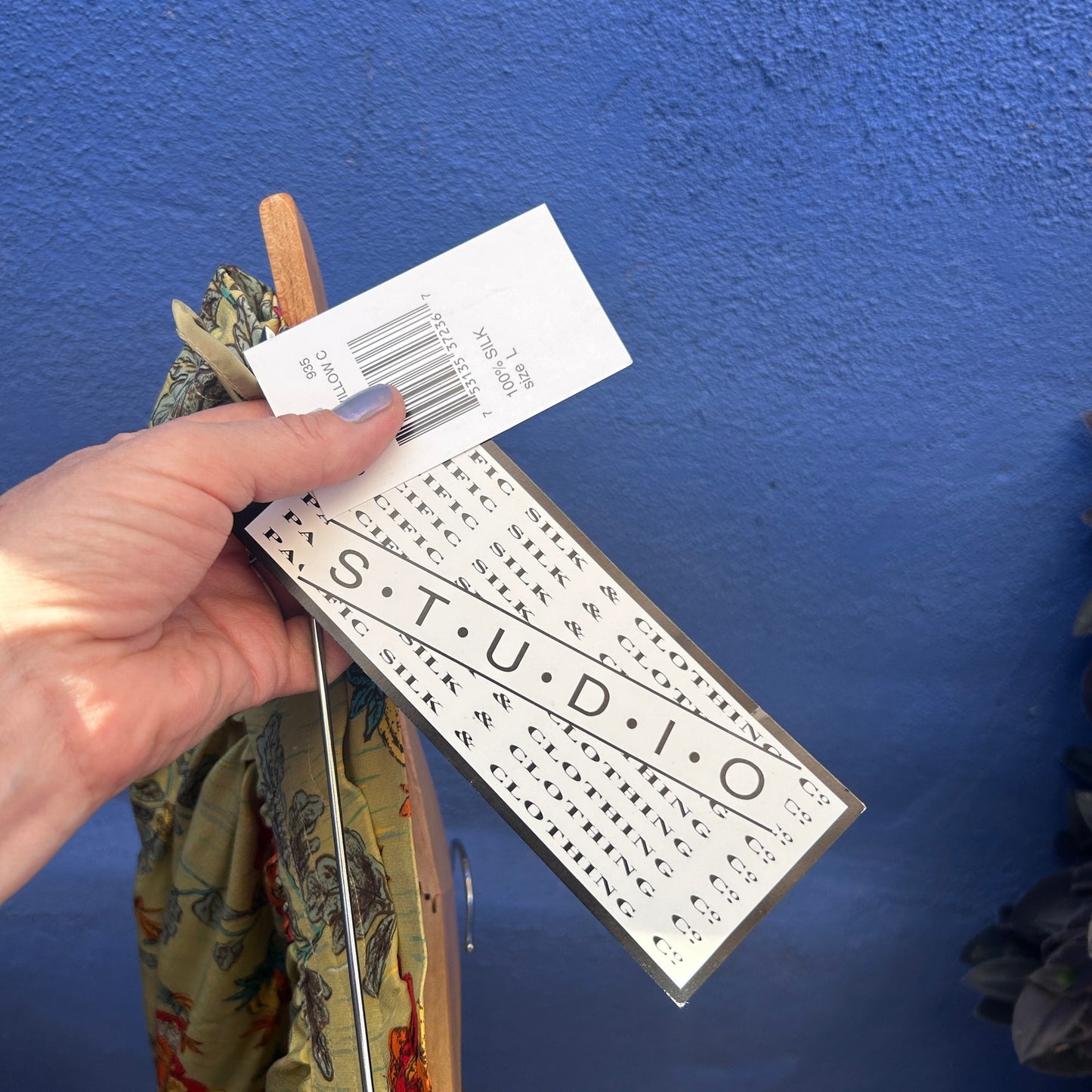 vintage 90s Y2K deadstock pacific silk floral skirt