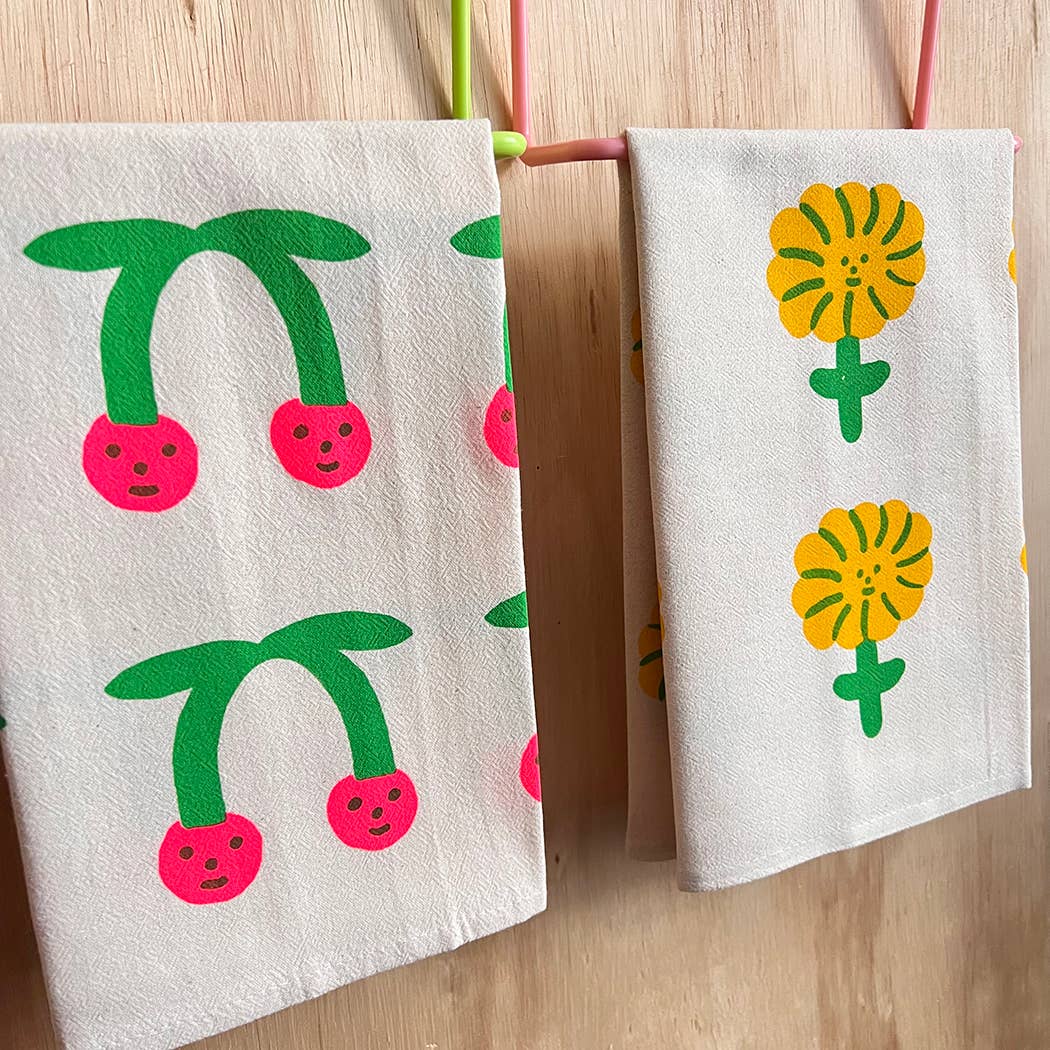 Cherry tea towel | Nice life