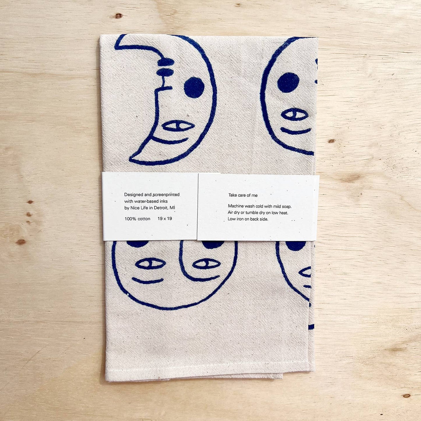 Moon tea towel | Nice life