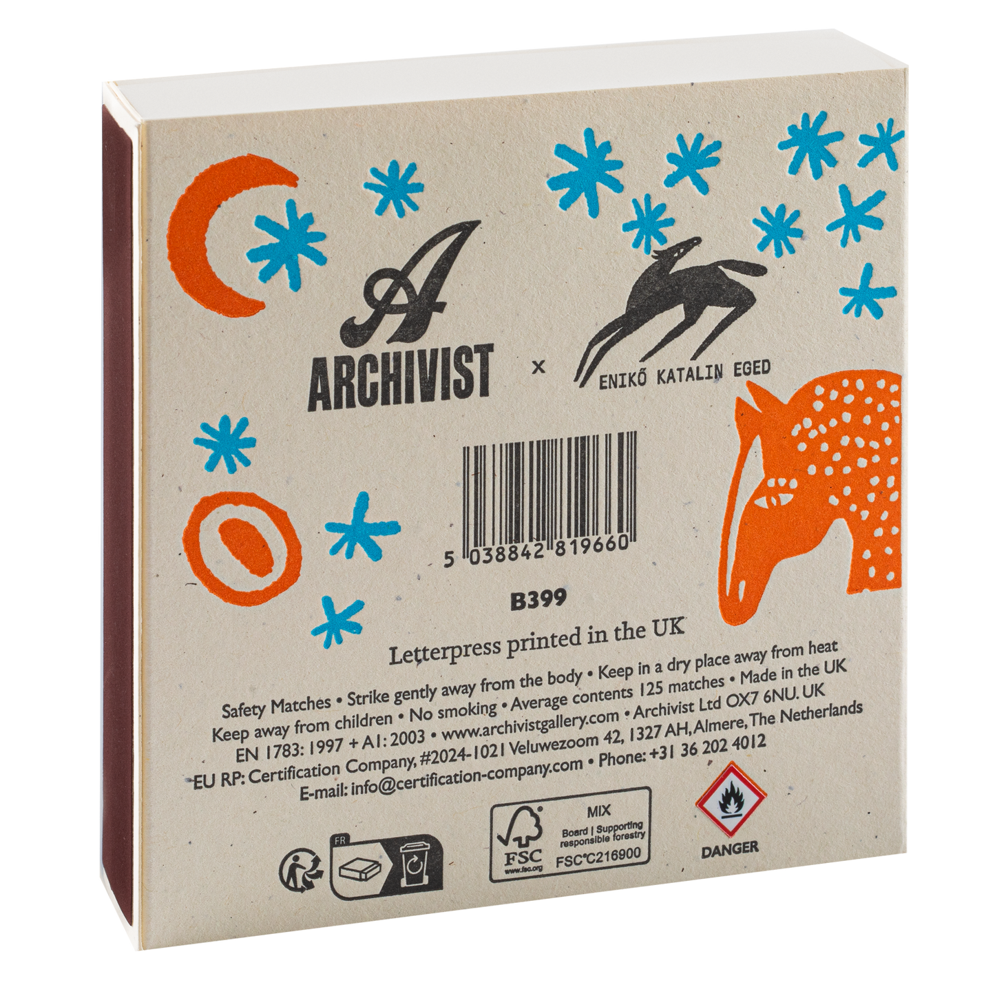 Heart Horse | Archivist Safety Matches