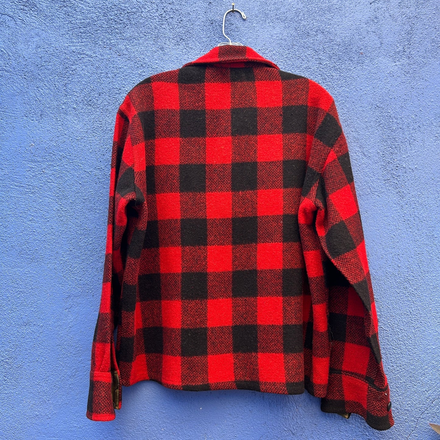 vintage spaide wool lumberjack plaid shacket