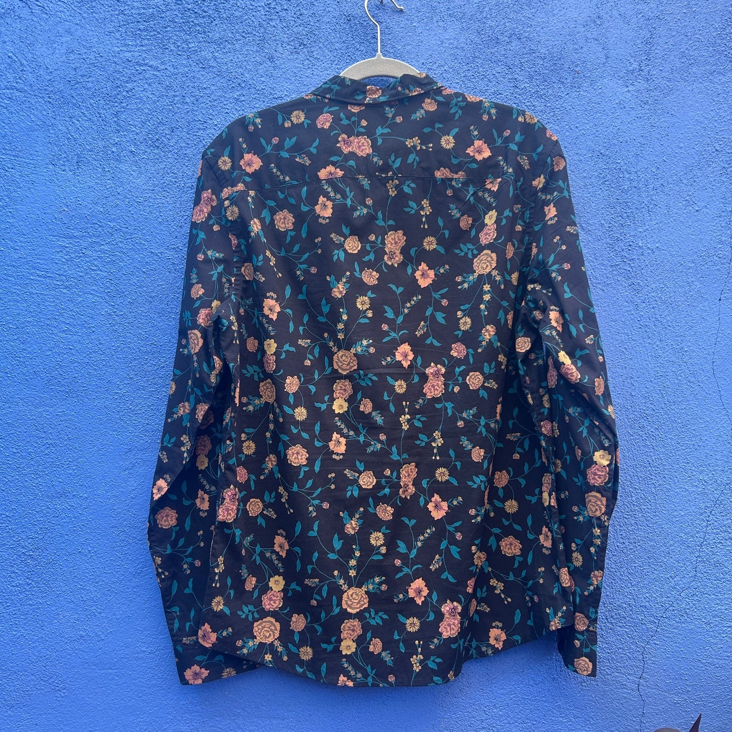 j.ferrar slim fit floral button up