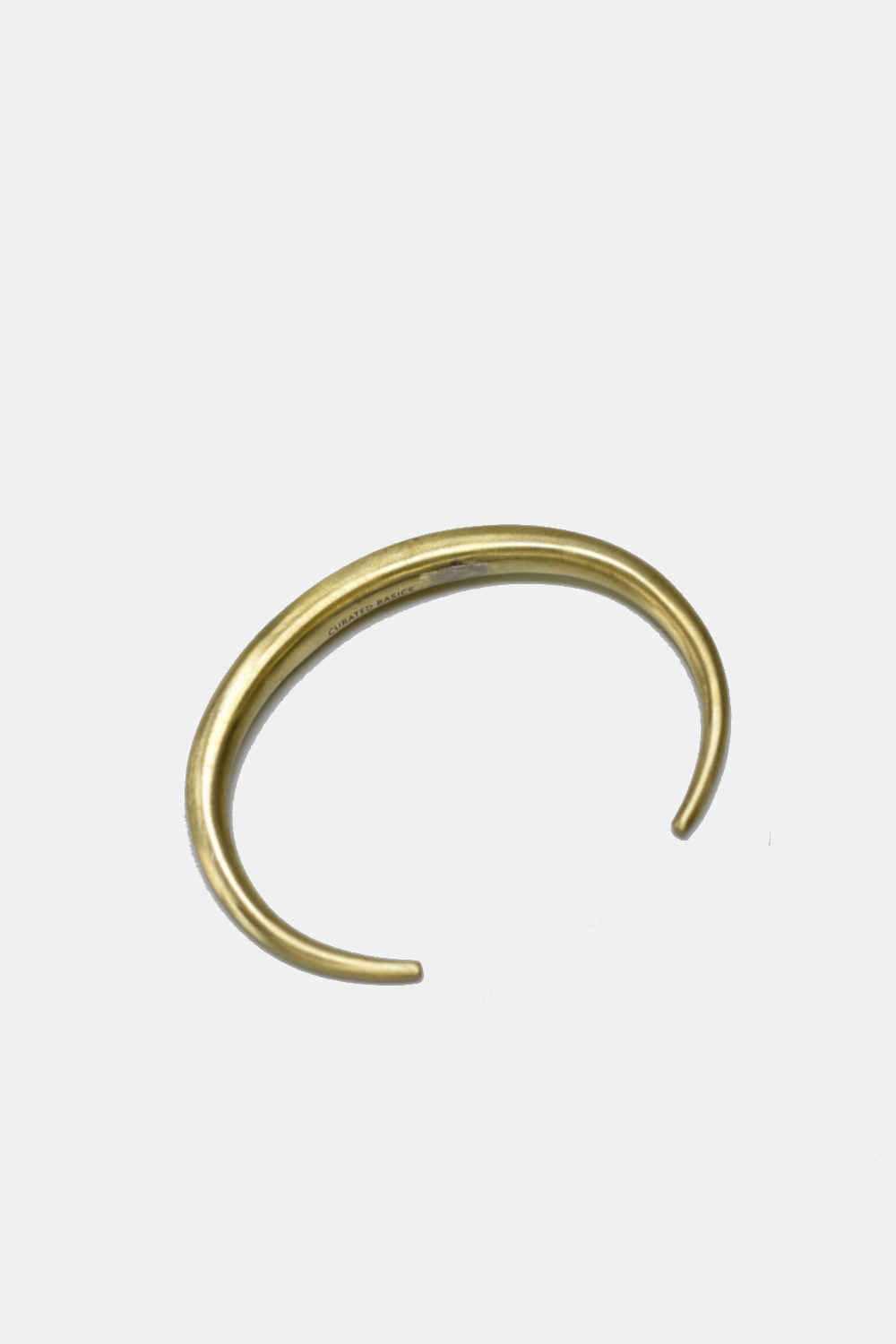 Curated Basics | Curved Brass Cuff