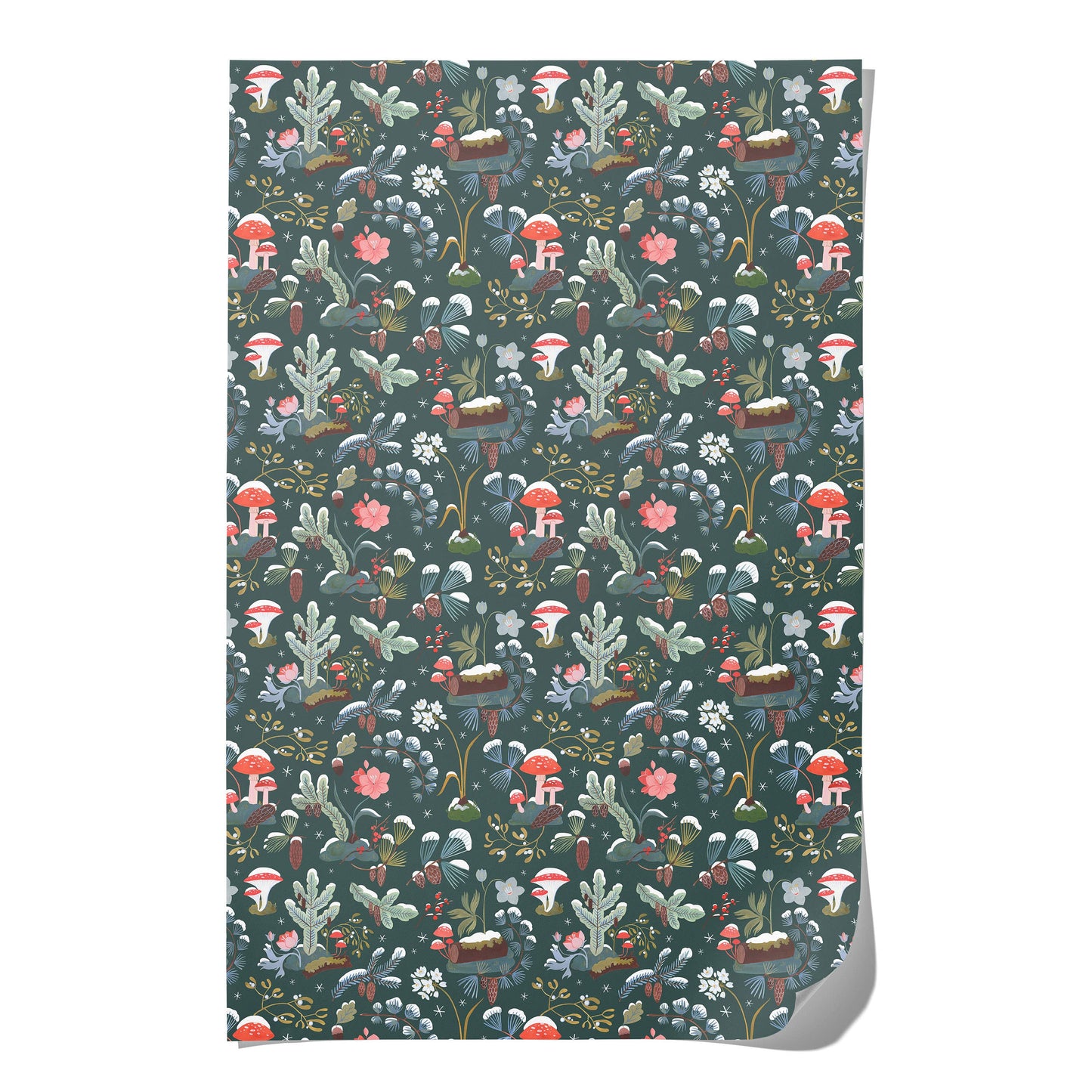 Red Cap Cards | Holiday Moss holiday wrapping paper