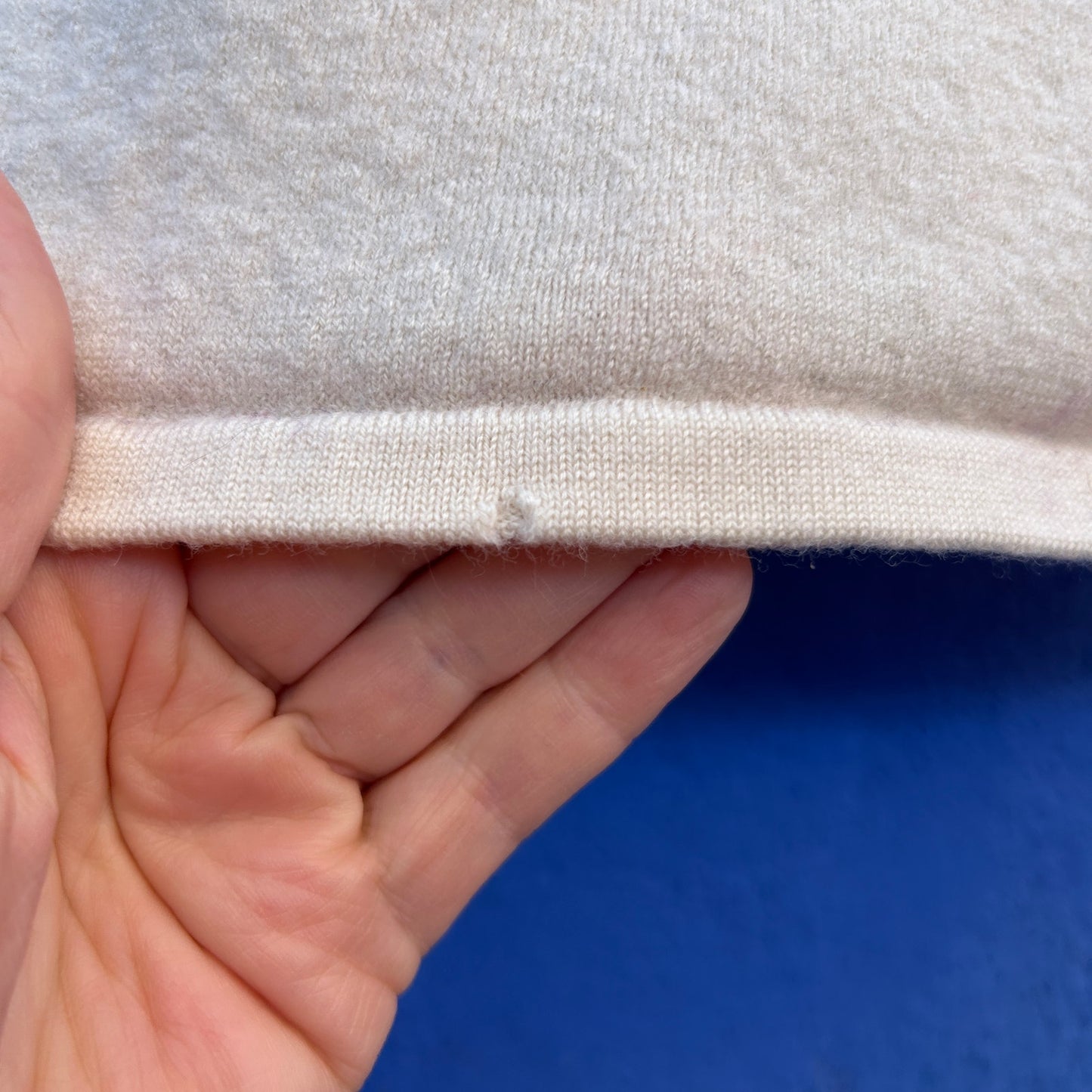 vintage escada extra fine merino wool sleeveless top - FLAWED