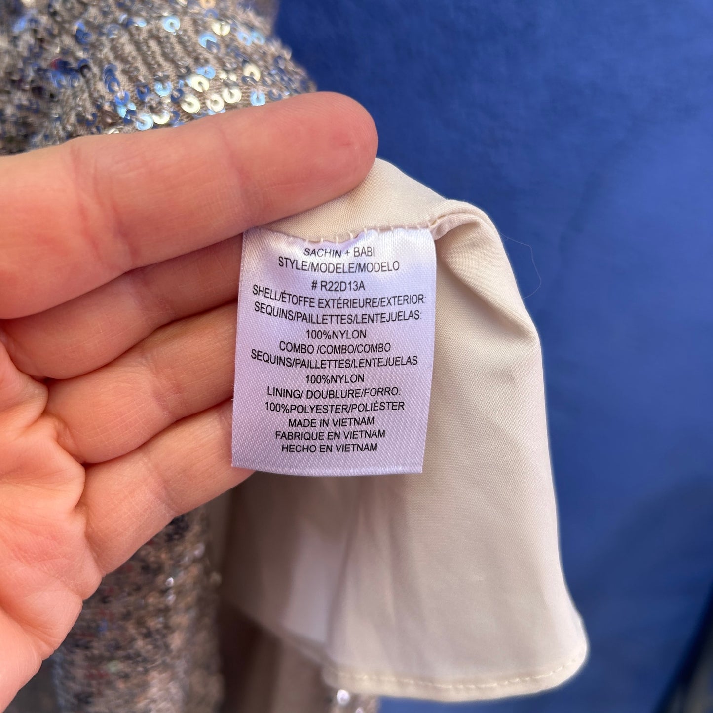 Sachin and Babi x Anthropologie Sequin Cocktail Dress