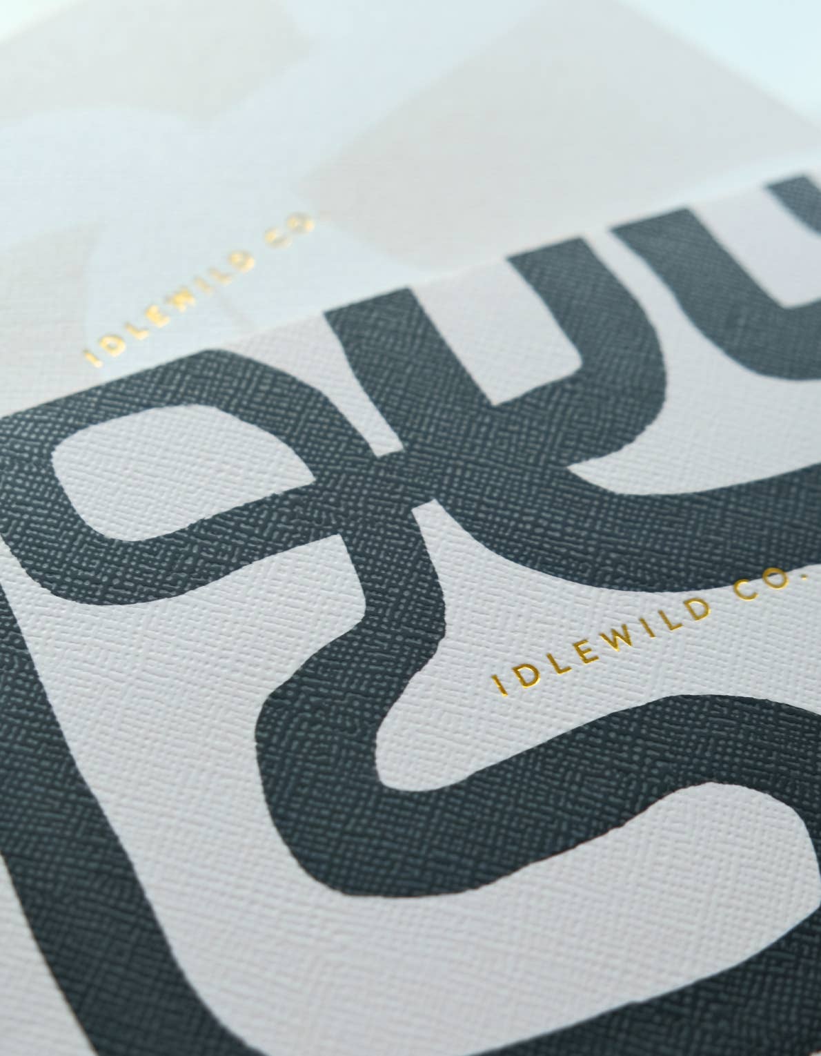 Notebook Duo | Black & White Squiggle | Idlewild Co.