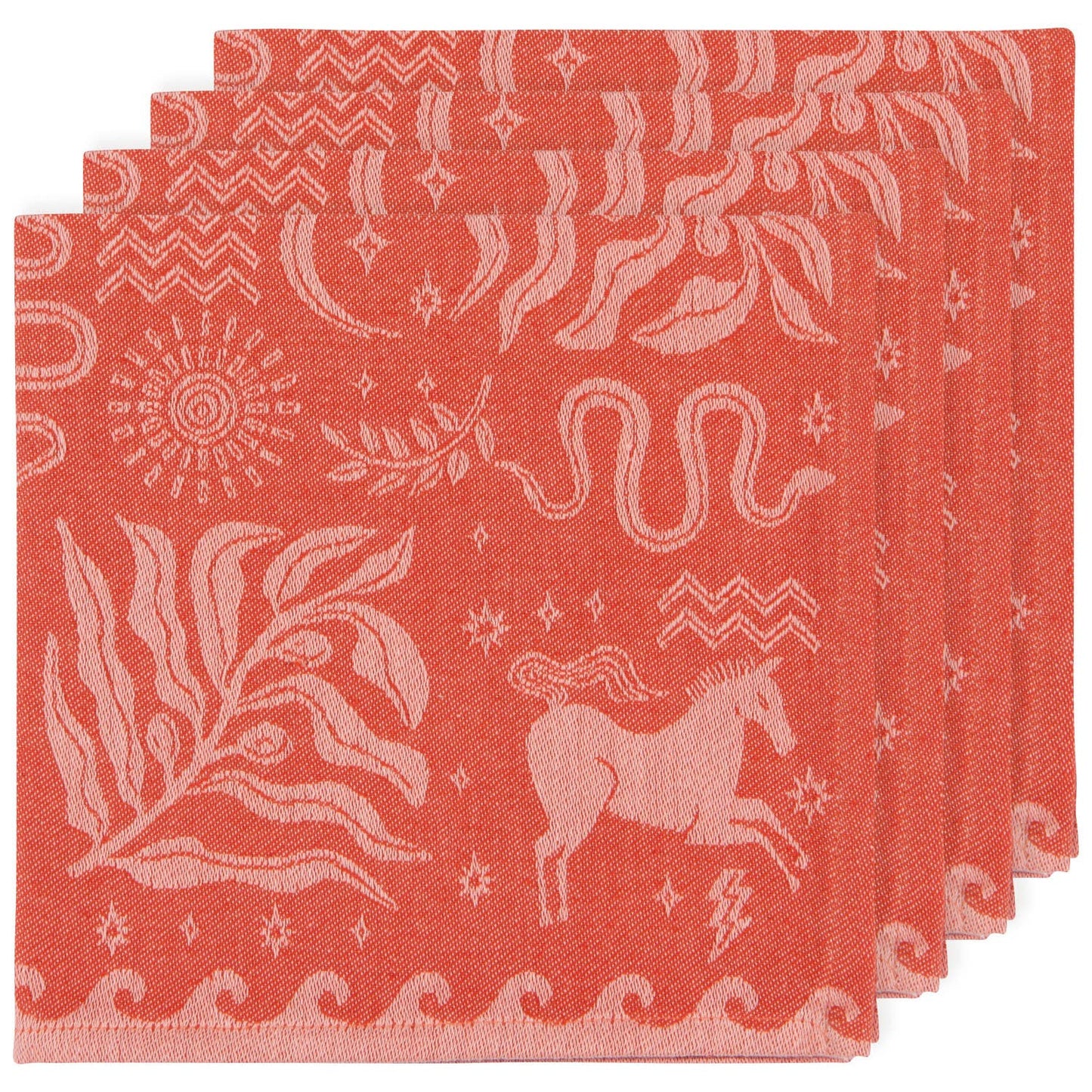 Olympus Jacquard Napkins Set of 4 | Danica Studio