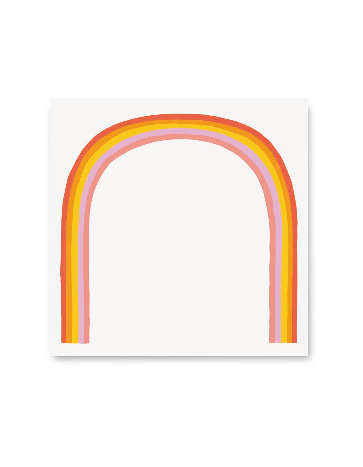 200-Sheet Jumbo Desk Pad | Rainbow | Idlewild Co.