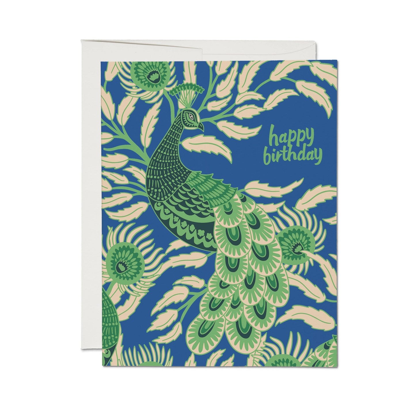 Birthday Peacock | Red Cap Cards