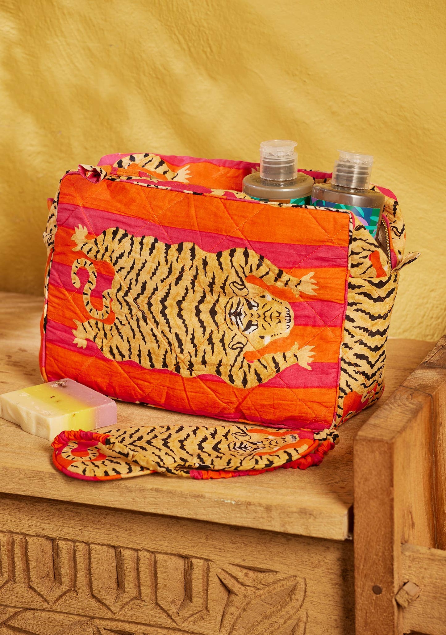 Namaste | Tiger Stripe Eye Mask