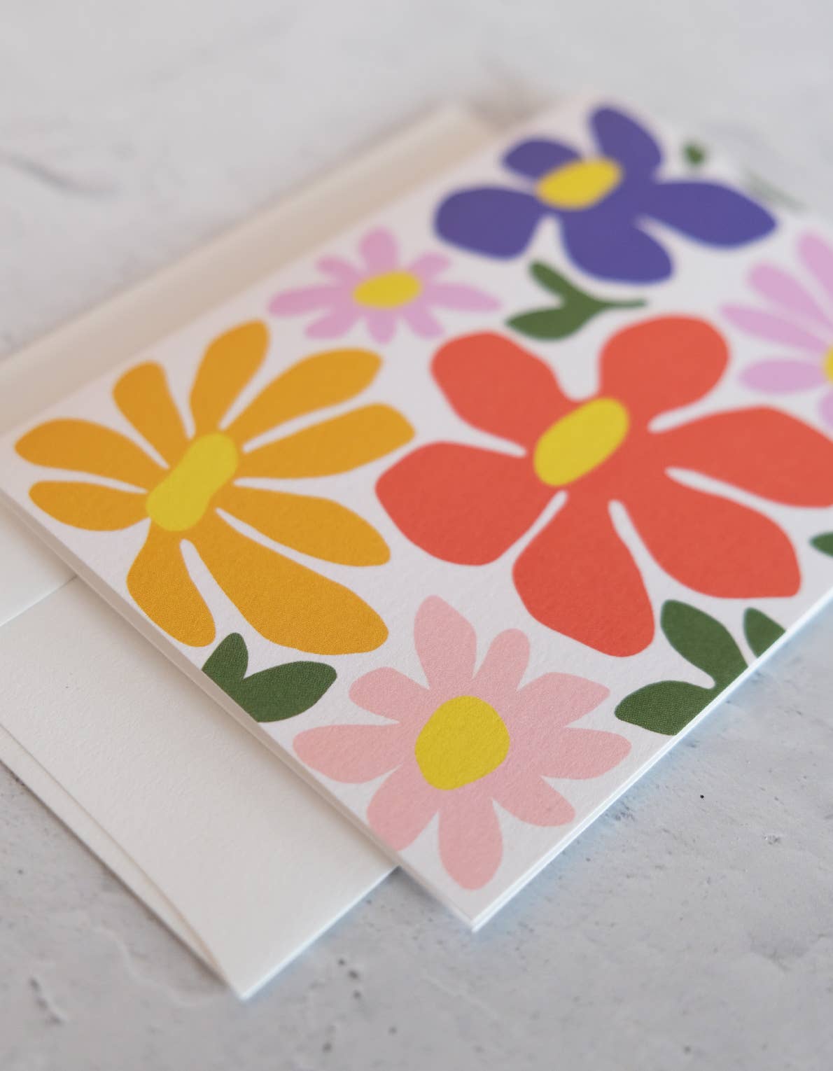 Primary Blooms Notecards - Boxed Set of 12 | Idlewild Co.