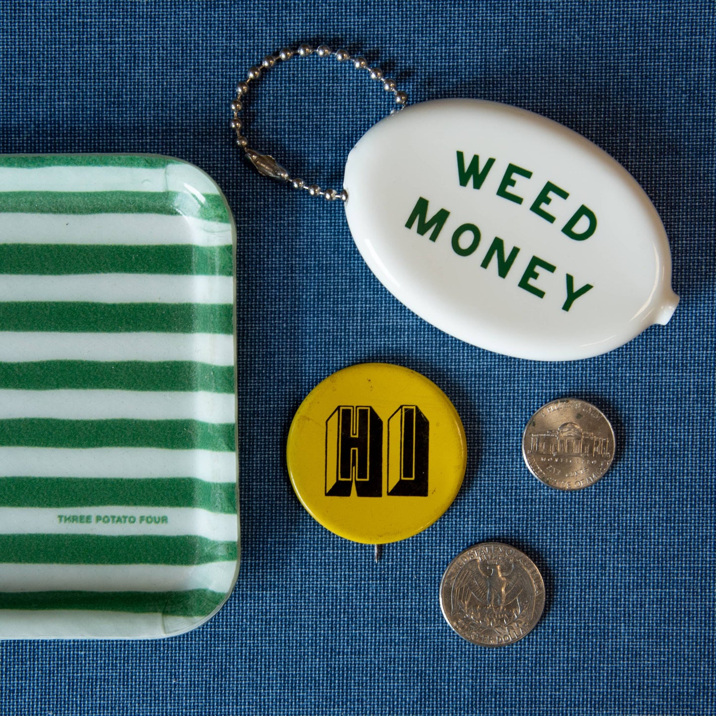 Weed Money Coin Pouch | Three Potato Four