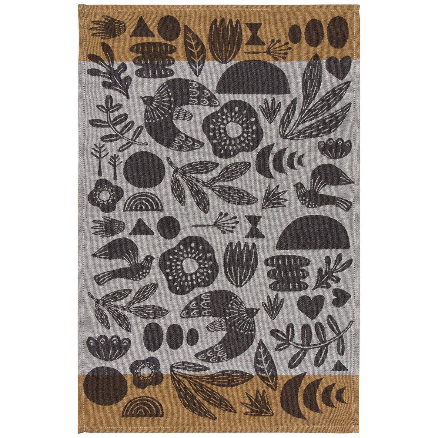 Myth Woven Cotton Jacquard Dishtowel | Danica Studio