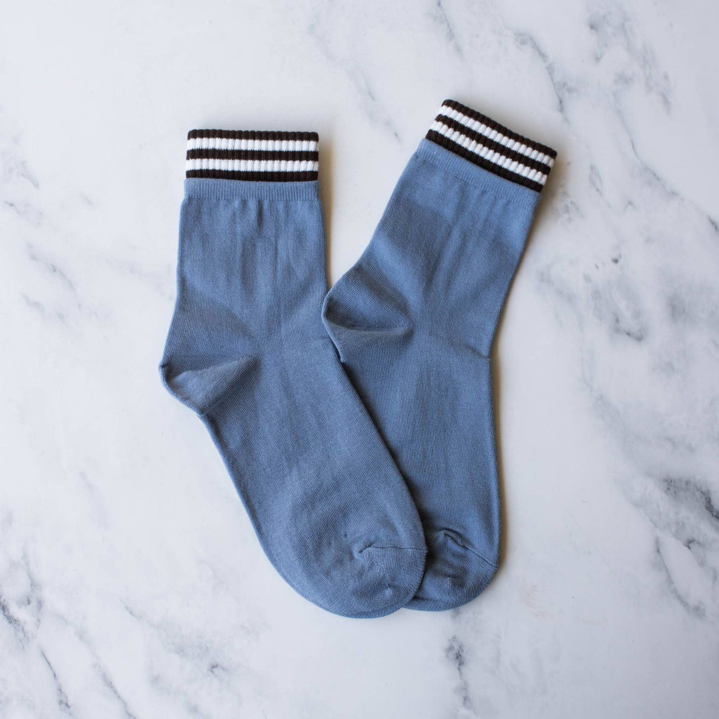 Women's Basic Line Crew Socks | Tiepology