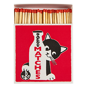 Milk Bottle Cat | Archivist Safety Matches