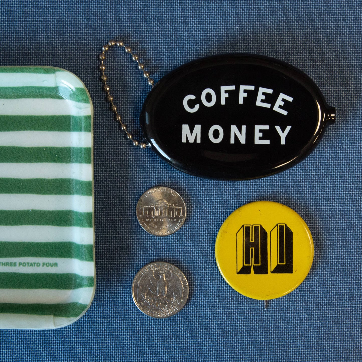 Coffee Money Coin Pouch | Three Potato Four