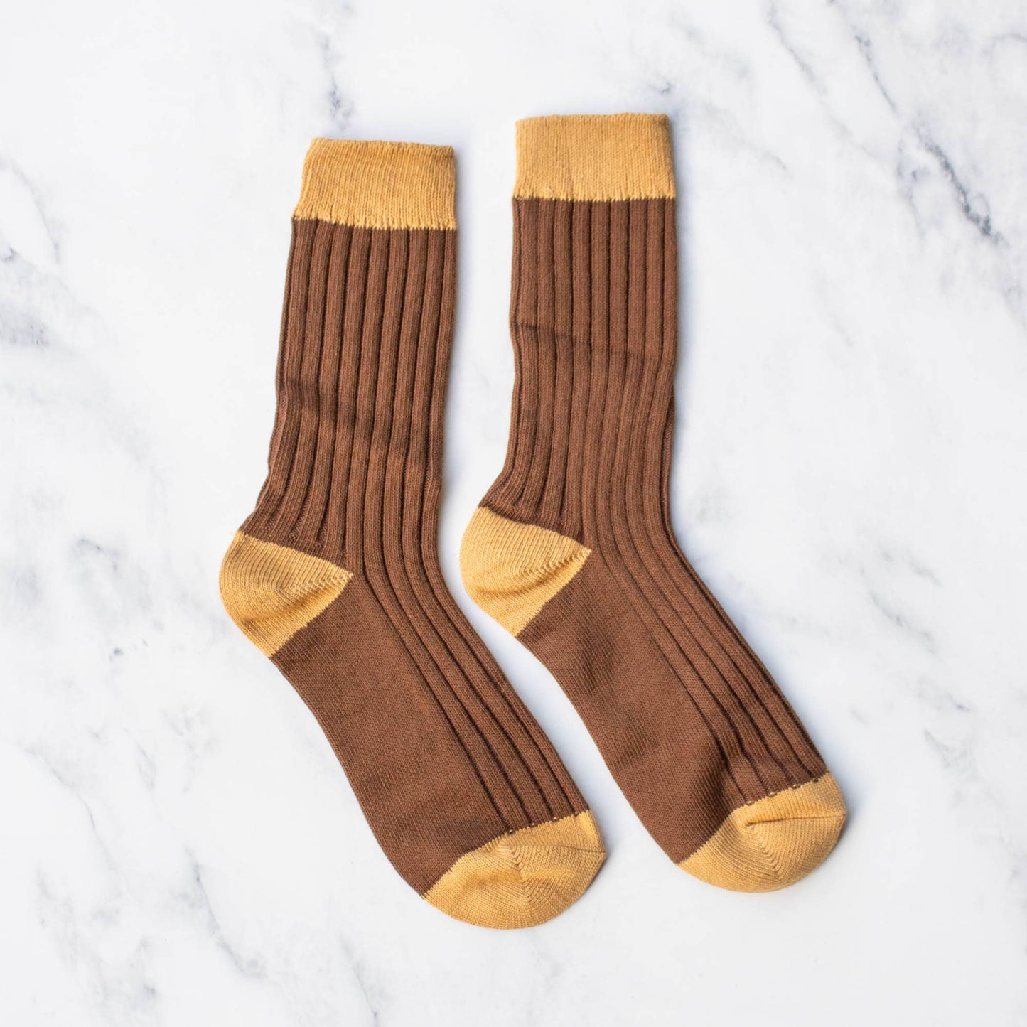 Tiepology | Women's 2 Tone Jacquard Casual Socks