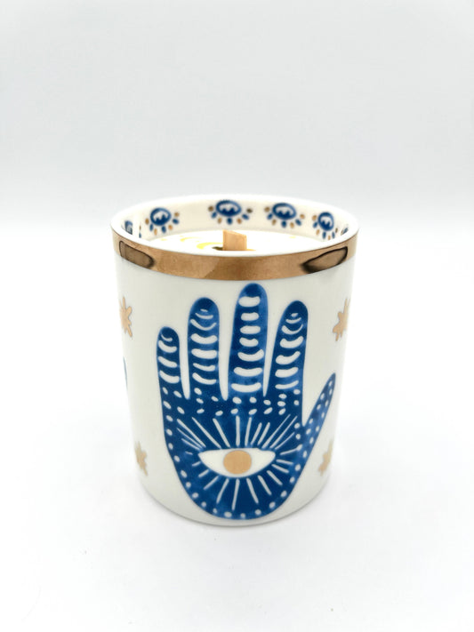 Hamsa Candle | The Sacred Wild Candle Co