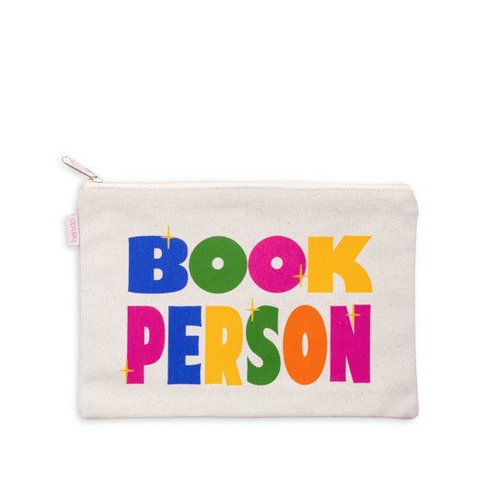 Canvas Pouch, Book Person | Ban.do