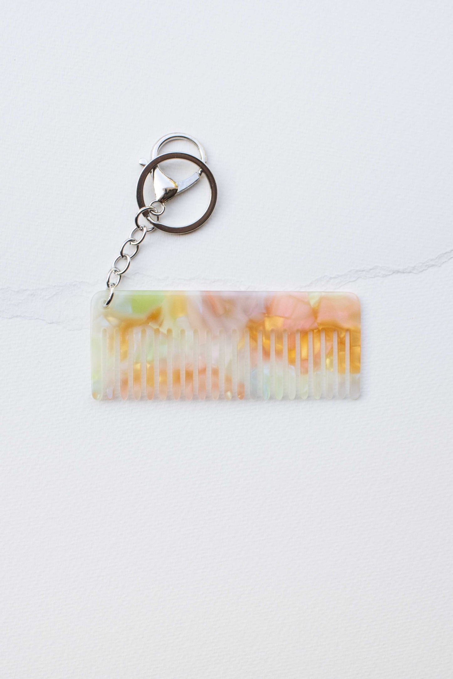 Tiepology | Eco Acetate Comb Bag Charm