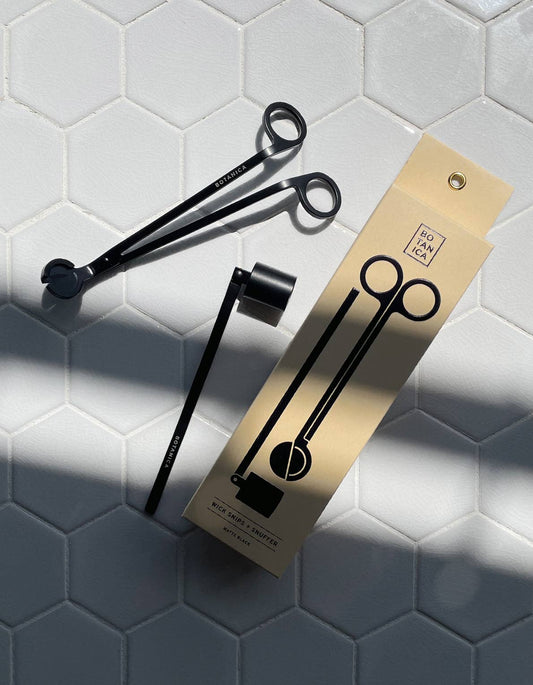 BOTANICA | Wick Snips + Snuffer Gift Boxed Set