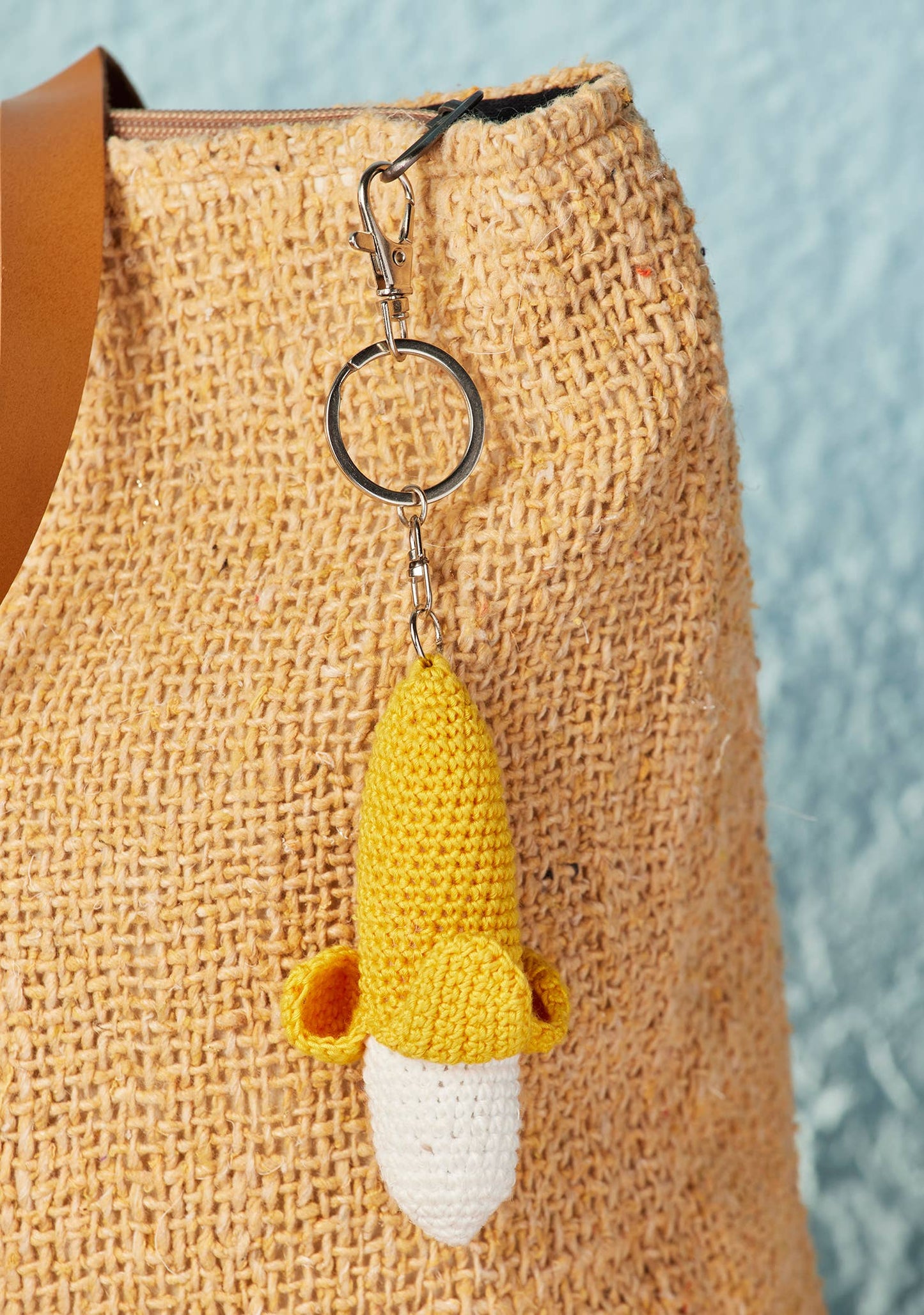 Crochet Fruit & Veg Keyring Bag Charm | Namaste