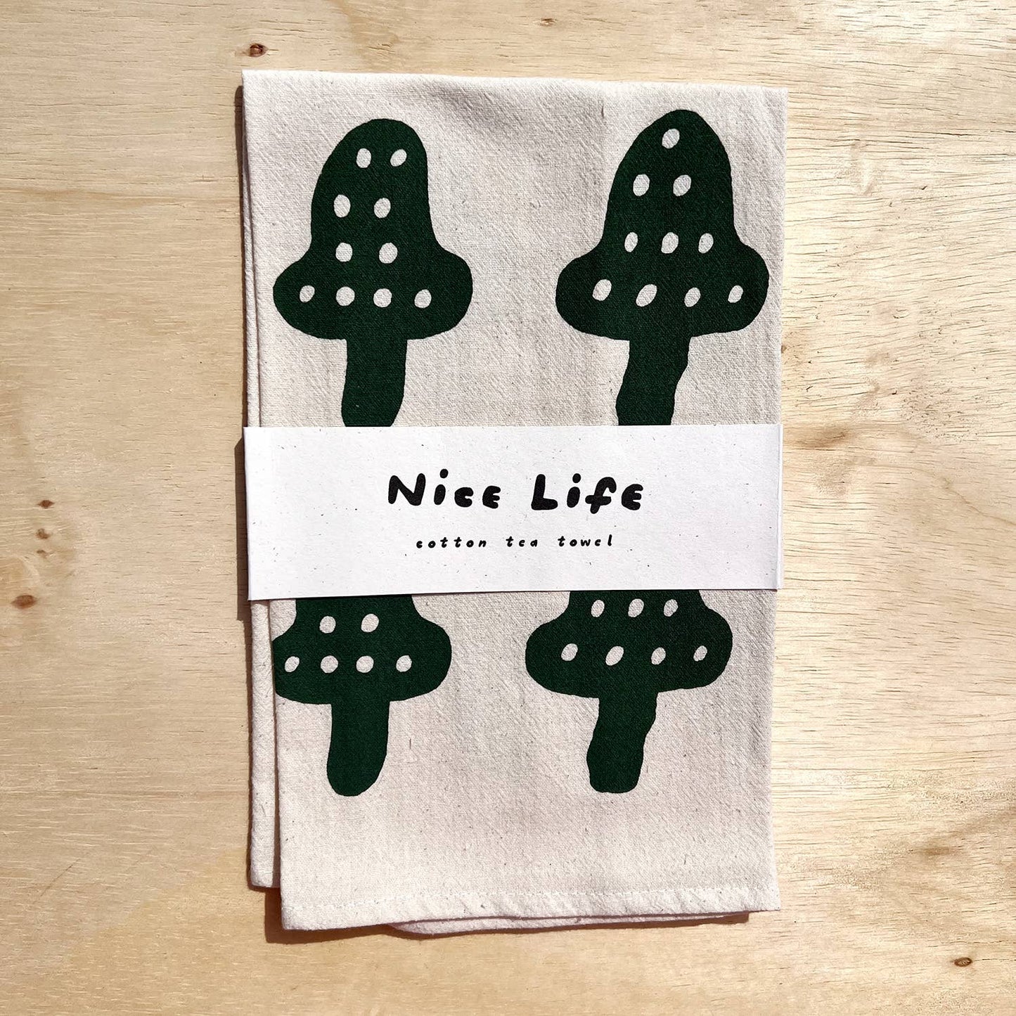 Mushroom Tea Towel | Nice life