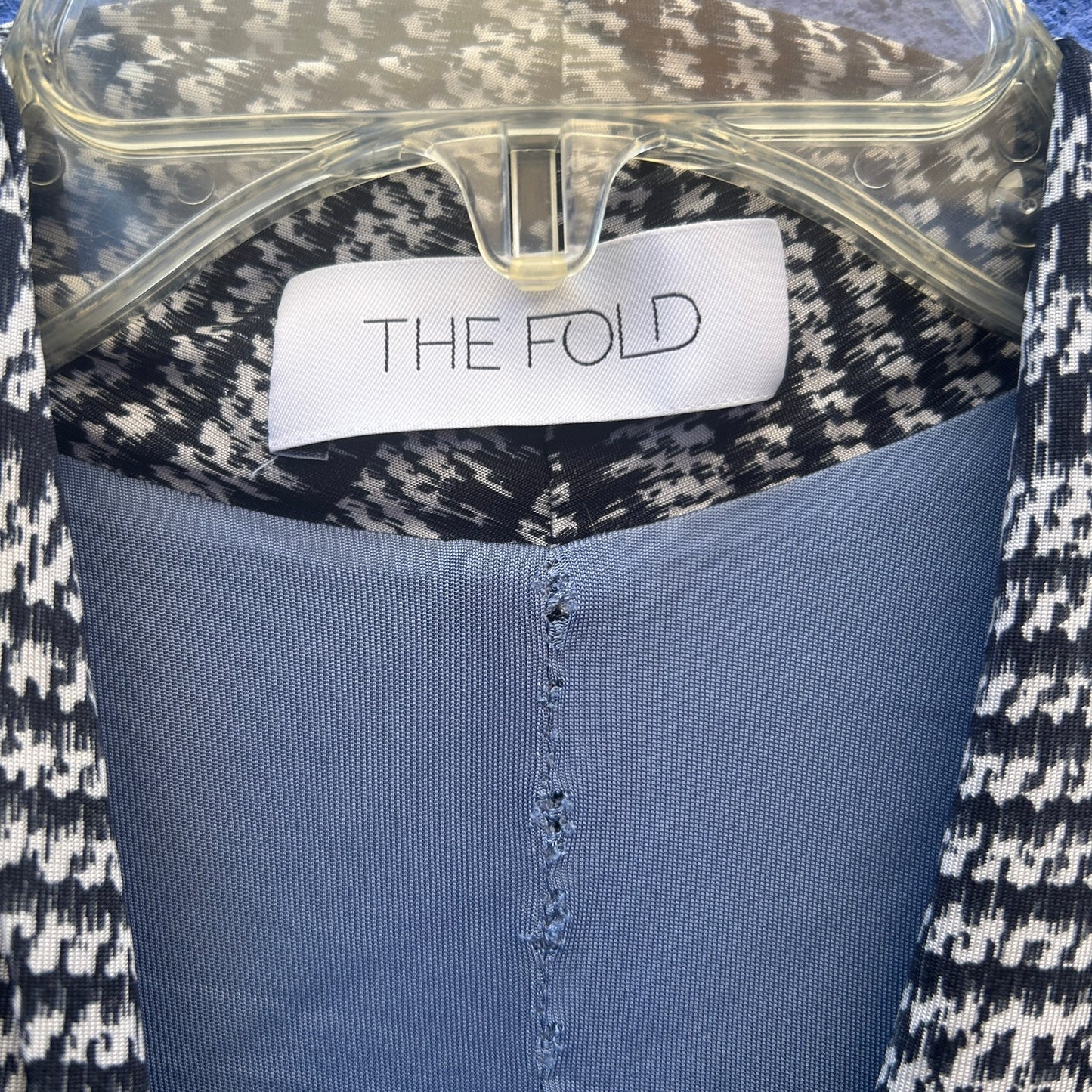 the fold london clever crepe peplum dress
