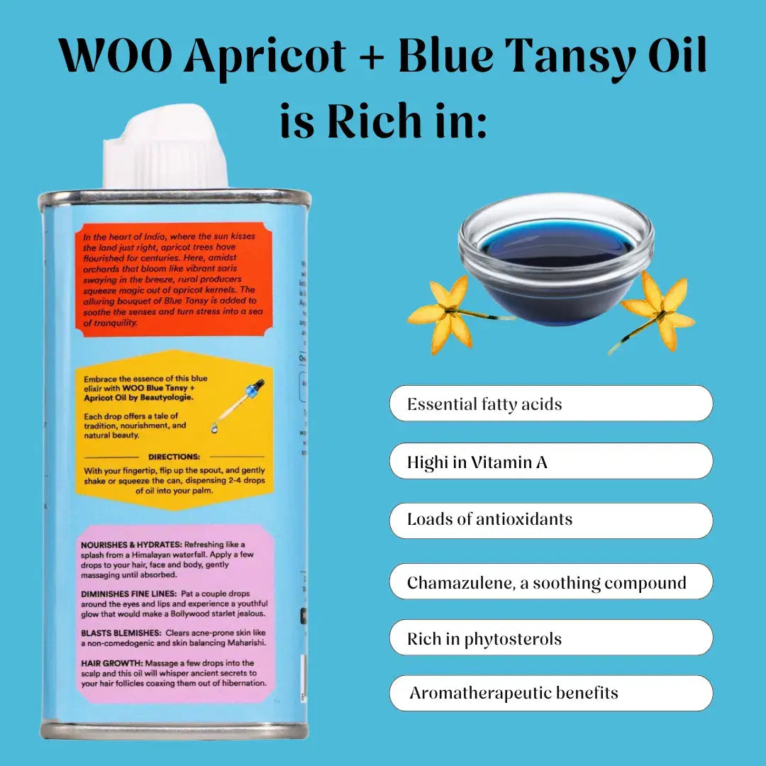 Blue Tansy + Apricot Oil | WOO™