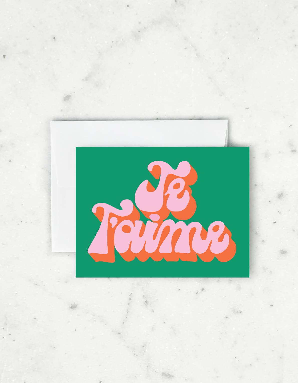 Je T'aime Greeting Card | Idlewild Co.