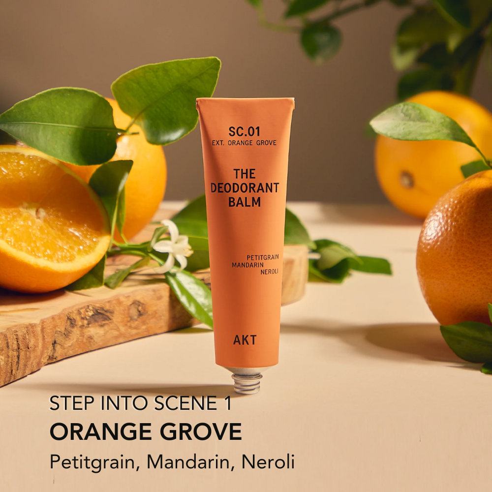 AKT | Deodorant Balm SC.01 Orange Grove - aluminum-free, vegan