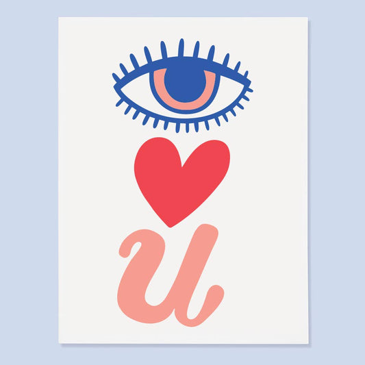 The Good Twin | Eye Heart U Card