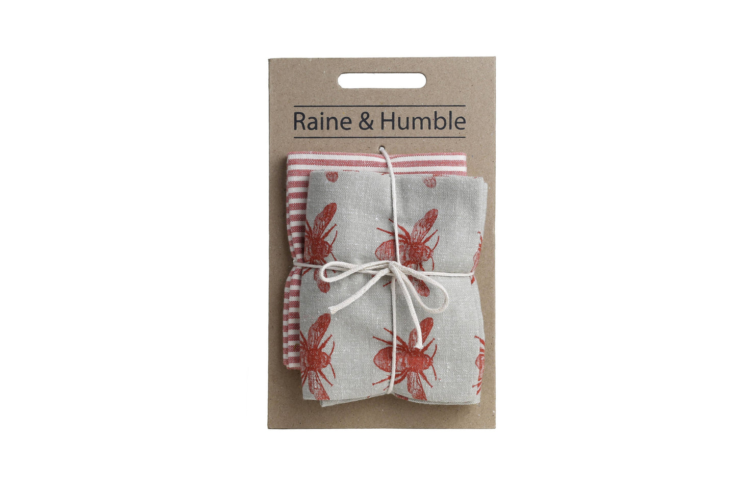 Terra Cotta Honey Bee Tea Towel Pack | Raine & Humble