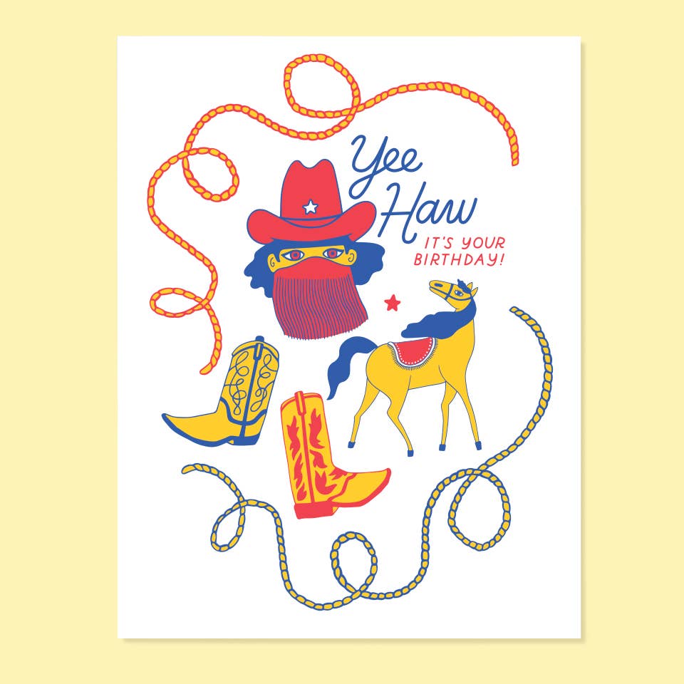 The Good Twin | Yeehaw Bday Card