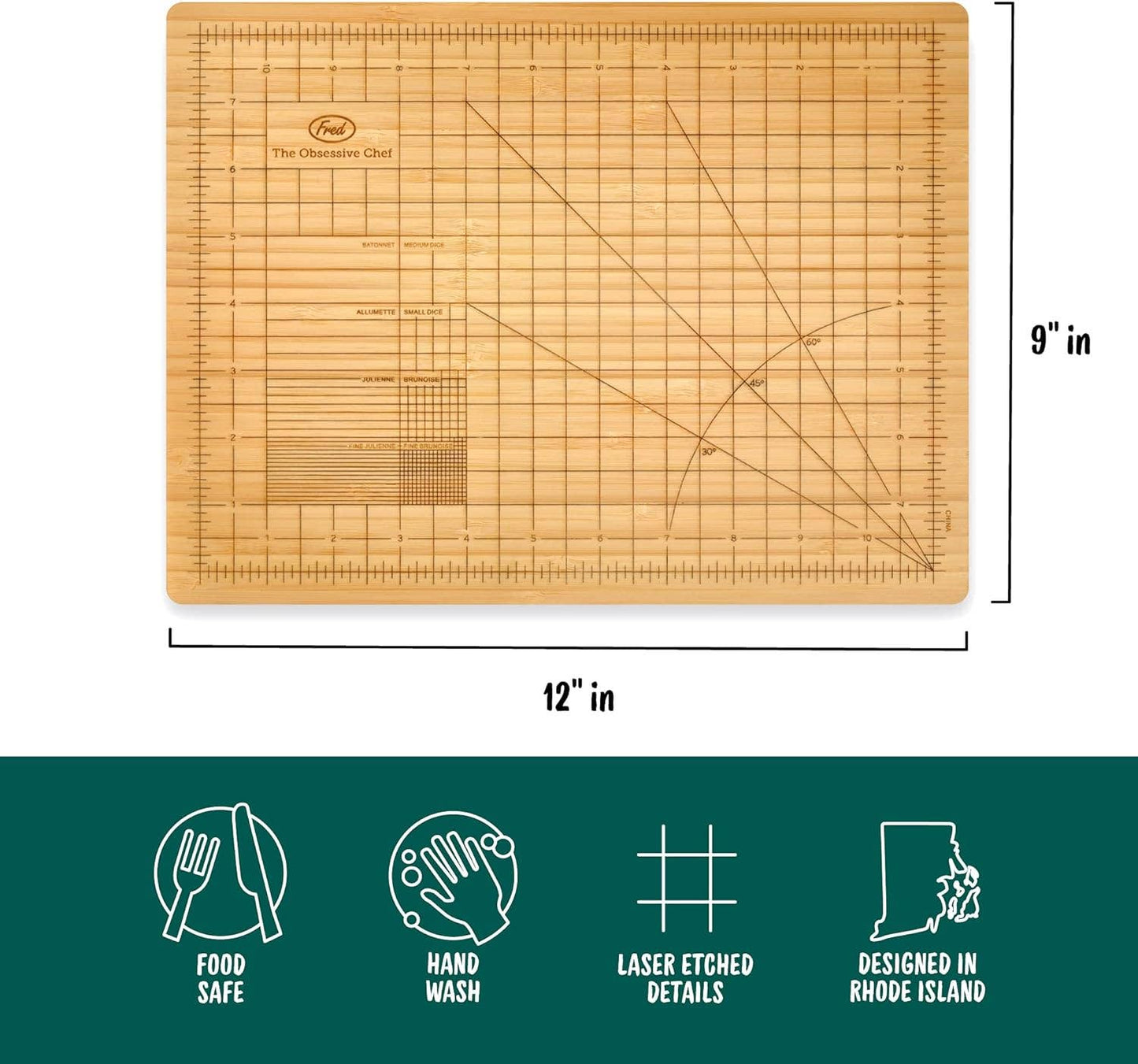 Obsessive Chef - Cutting Board | Fred & Friends