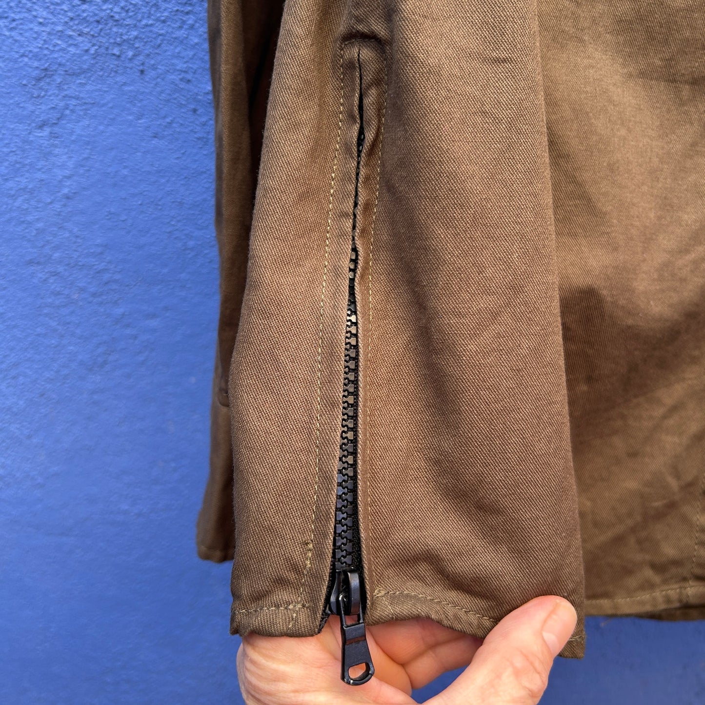 carbon army-esque snap front shirt