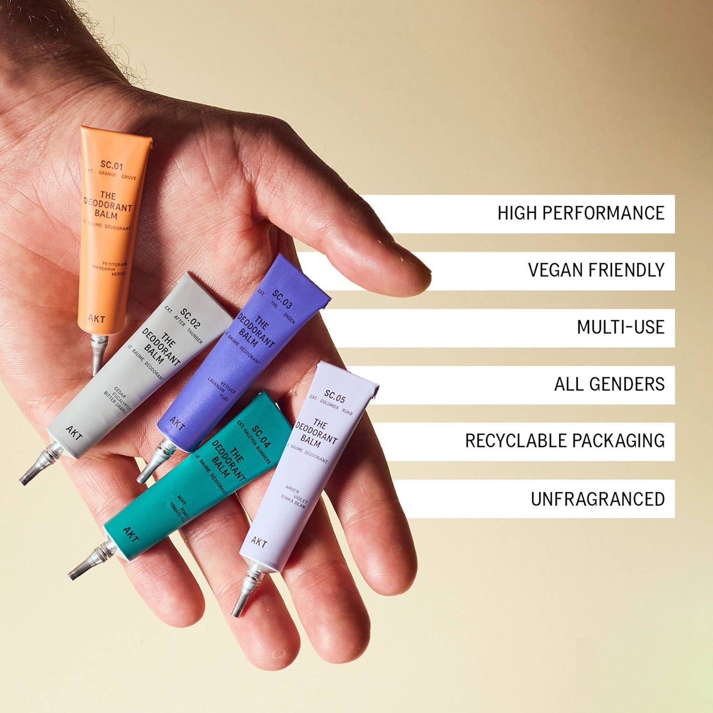 AKT |  Deodorant Discovery Set
