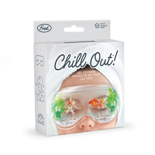 Fishbowl Eye Mask Chill Out  | Fred & Friends