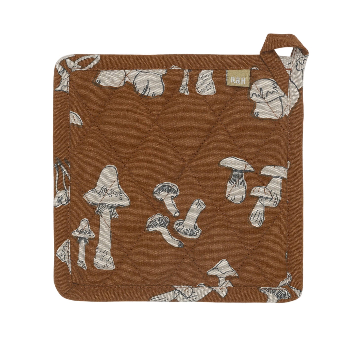 Rust Mushroom Pot Holder Trivet | Raine & Humble