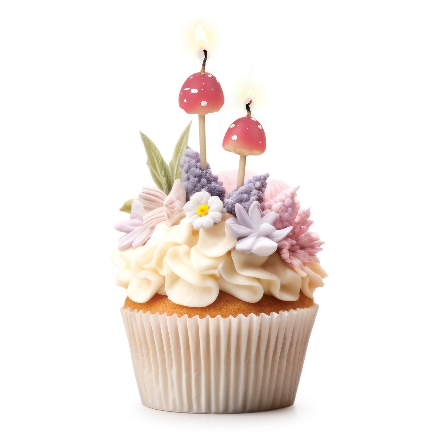 Woodland Wicks - Mushroom Birthday Candles - Set of 10 | Fred & Friends