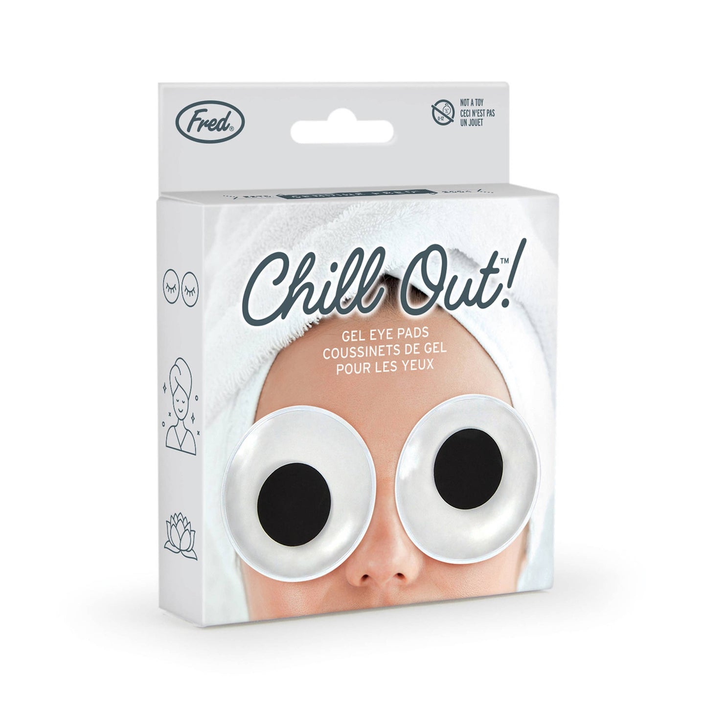 Chill Out - Eye Pads - Googly Eyes | Fred & Friends