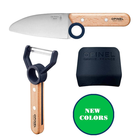 Opinel | Le Petit Chef 3pc Knife Set (New Colors)