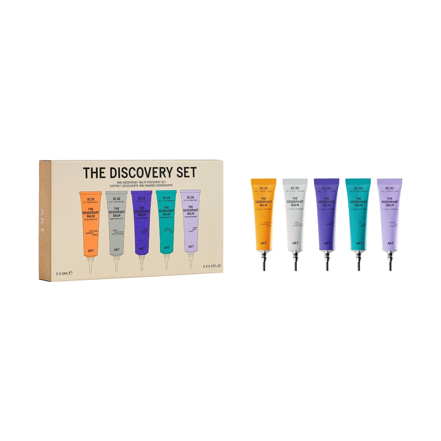 AKT |  Deodorant Discovery Set
