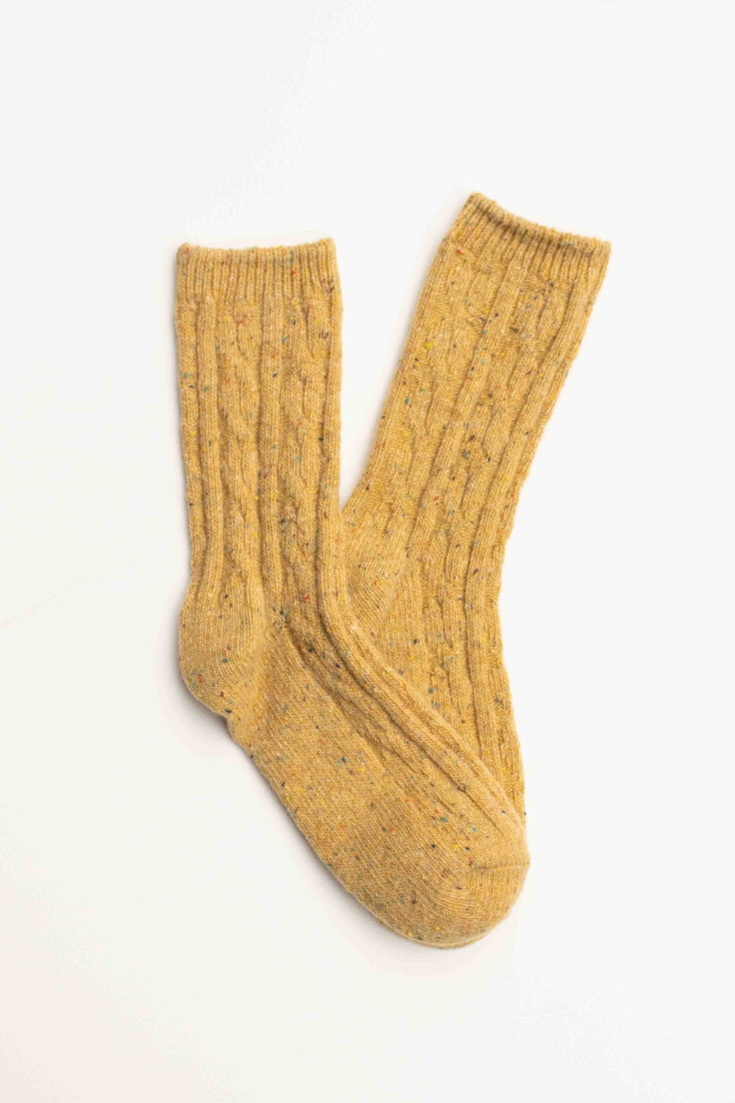 Tiepology | Wool Blend Speckled Knit Socks