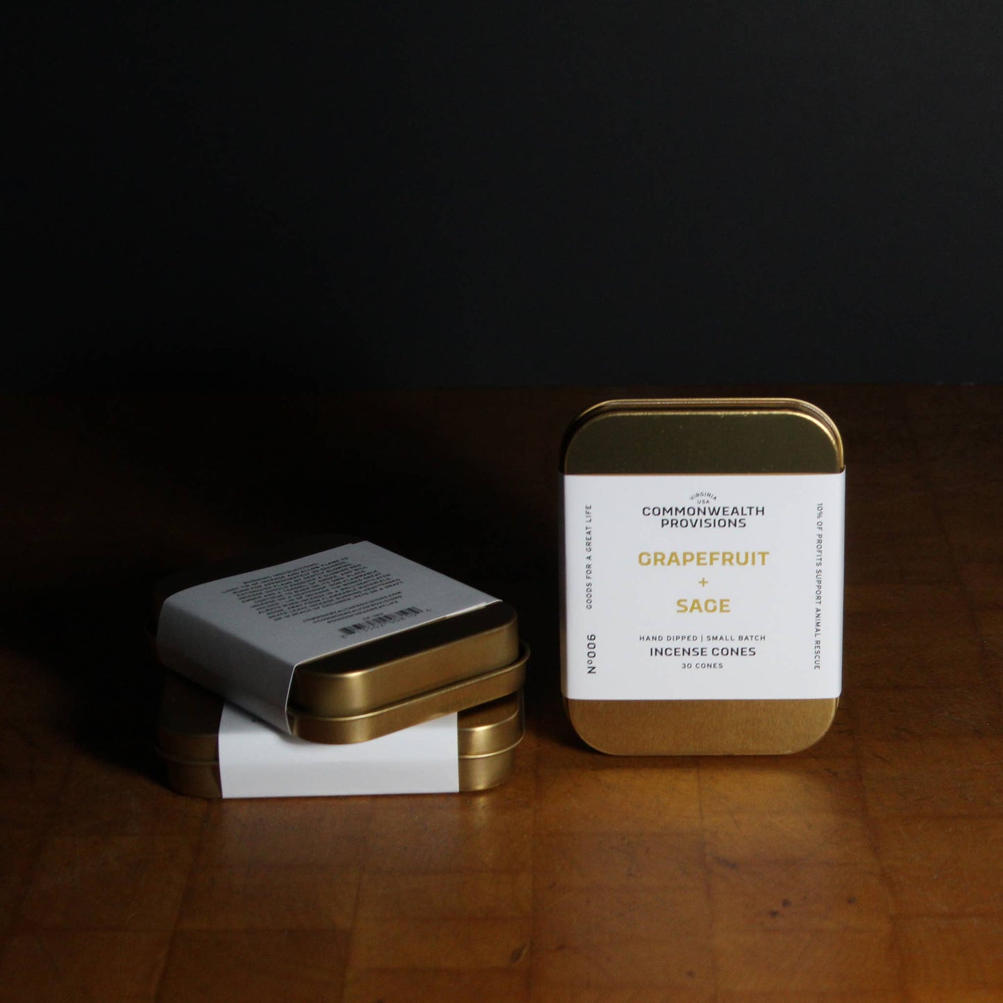 Commonwealth Provisions | Incense Cones - Grapefruit + Sage